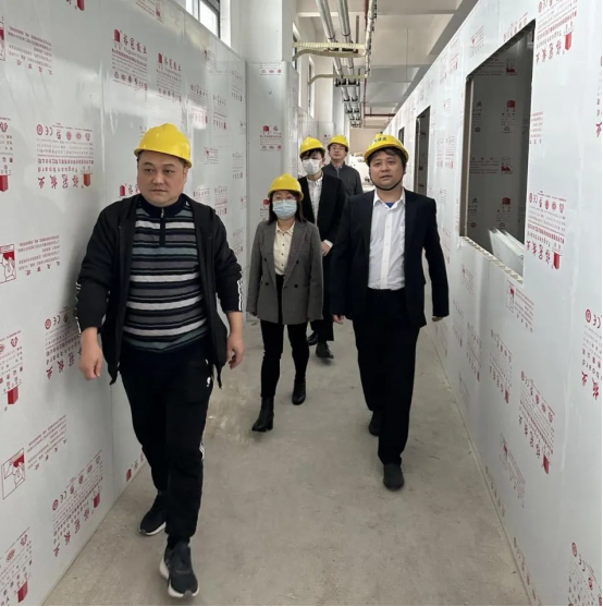 Brief News | Chairman Shi Yuanyuan and Delegation Inspect the Construction Progress of the Zone B Expansion Project of Subsidiary Junhou Bio